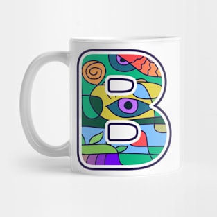 Alphabet B Mug